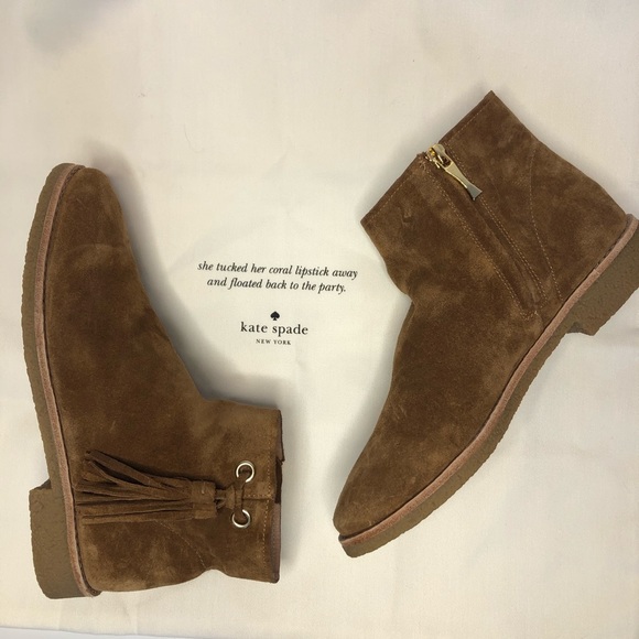 kate spade Shoes - ♠️Kate Spade bootie- Bellamy Style with Tassel